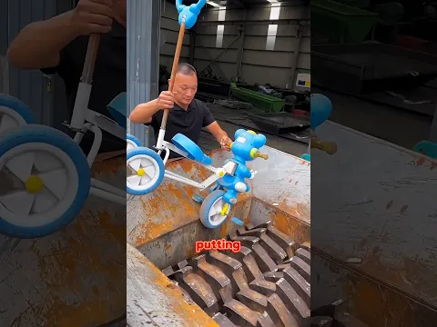 He Crushed My New Cycle Then THIS Happened😱🤯~ mini wood toy- woodworking art skill/wood hand #shorts
