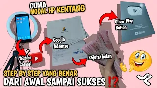 Cara Menjadi YouTuber Pemula Dari 0 Besar Sampai Dapat Uang❗Modal Hp Kentang