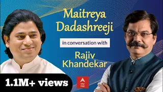 Interview | Maitreya Dadashreeji and Rajiv Khandekar | Majha Katta - ABP | Marathi
