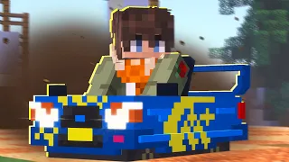 WRC Rally in Minecraft