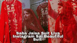 Beautiful Suit From Alrana Fashion #sabakajahan #sabaibrahim #explore #youtube  @aliyalifevlogs