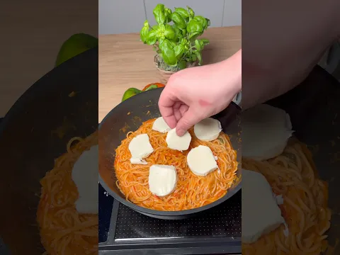 Pan made spaghetti 🍝#food #cooking #spaghetti #fyp #viral