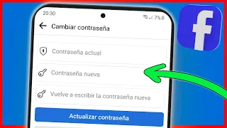 Cómo CAMBIAR LA CONTRASEÑA DE FACEBOOK 2025