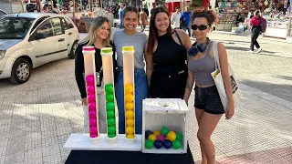DESAFIO DA BOLA : QUEM COMPLETAR PRIMEIRO A COR GANHA!