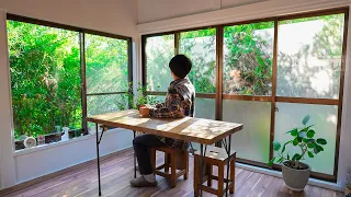 【新居公開】緑に囲まれたレトロなお家に引っ越しました。#182