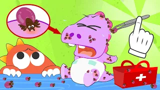 Aprende con Eddie 🪳🧑‍⚕️ Cómo curar un bebé con garrapatas