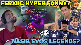 BAGAIMANA NASIB KHUFRA LJ DAN EVOS LEGENDS KETIKA FERXIIC MAIN HYPER FANNY !!