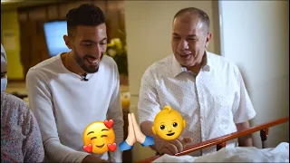اول ظهور لكريستينا بعد الولادة " وفرحه عيلتنا بالمولود الجديد👶😍