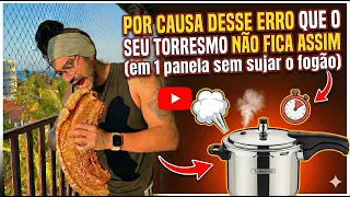 O ERRO QUE ESTRAGA SEU TORRESMO: Faça CROCANTE em 1 Panela (Sem Sujar o Fogão!)