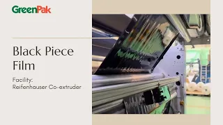 Black Co-extrusion Barrier Film for Food packaging
