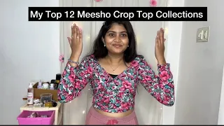 My 2023 Top 12 Favourite crop top Collections from Meesho 🤩