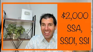 $2,000 4th Stimulus Check Update for Social Security, SSDI, SSI Beneficiaries