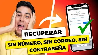 COMO RECUPERAR MI CUENTA DE GOOGLE GMAIL ❌ SIN NÚMERO, SIN CONTRASEÑA ❌ SIN CORREO ELECTRONICO 2024