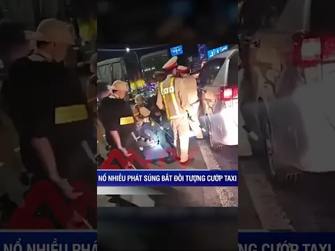 Cảnh sát nổ súng, vây bắt tên cướp taxi ở Tiền Giang #antv #shorts #tintức  #cuopgiat #tiengiang