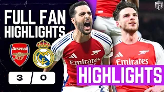 Bend It Like Rice! 🚀🎯Arsenal DESTROY MADRID! Arsenal 3-0 Real Madrid Highlights