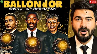 Ballon d'Or 2025 LIVE Ceremony | Dembele, Yamal, Raphinha, who will win tonight?