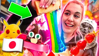 La COMIDA más KAWAII de JAPON 🍰 | Takeshita Street | Street food en Tokyo 🇯🇵