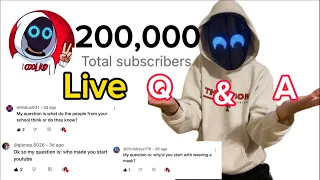 Live 200,000 Subscriber Special Q&A! 🥳