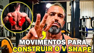 OS 3 MELHORES EXERCICIOS PARA AUMENTAR  A LARGURA DAS COSTA
