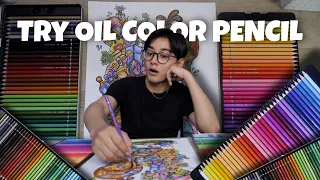 OIL COLOR PENCIL DELI MURAH !