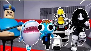 ESCAPA de la PRISIÓN de BARRY! 😮 Roblox con Eli, Sharkito y Burbuja!