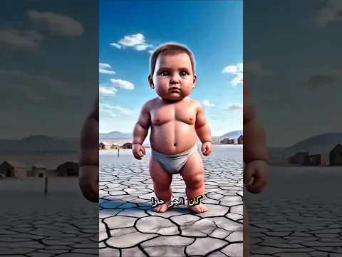 "شاهدوا ماذا حدث للطفل من شدة الحر! 😱🔥"