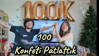 100.000 Abone Özel 100 Konfeti Patlattık (Bu Kadar Zor Olcağını Beklemiyorduk) 🎉🥳🎊