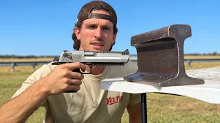 Can a Train Track Rail Stop a 50 Cal Sniper Rifle?