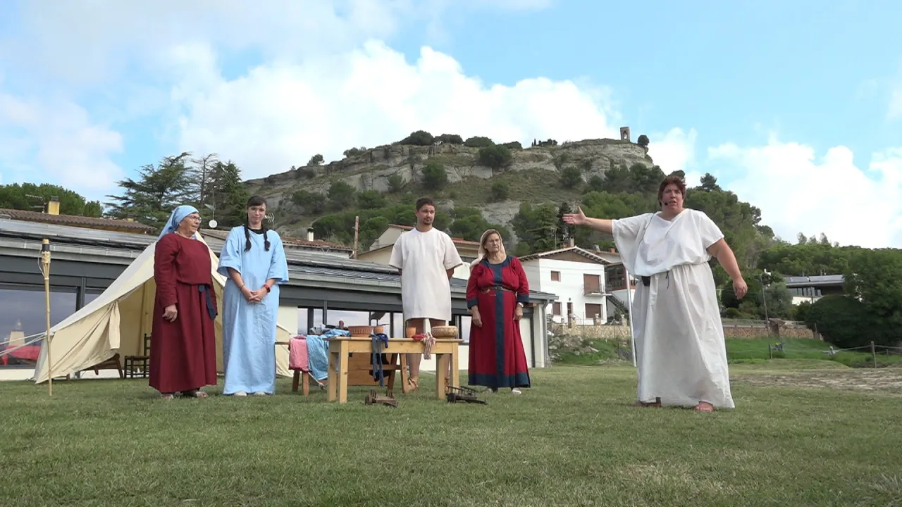 Recreen una boda iberoromana a Tona