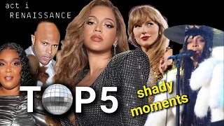Top 5 shady moments at Beyoncé’s Renaissance tour 🪩🎵🔥