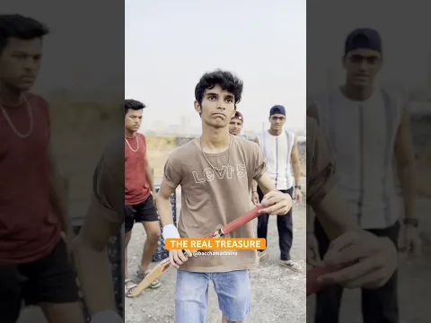 THE REAL TREASURE #explore #shorts #childhood #nostalgia #cricket #treasure #sports #games #friends