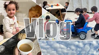 فلوق لطيف ليومنا  + طريقة البان كيك بالشوفان اللذيذه ✨🤤♥️