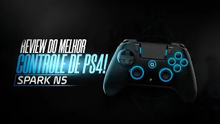 Testando o MELHOR controle de PS4 com HALL EFFECT - QRD SPARK N5