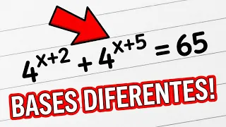 Como Resolver Equação Exponencial com Bases Diferentes Passo a Passo