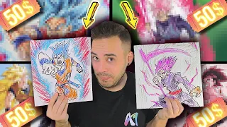 PAGUÉ A ARTISTAS 200 DÓLARES PARA QUE MEJORARAN GOKUS DEFORMES | Episodio 2