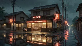 Mount Fuji Autumn Fog Lofi Hip Hop | Peaceful Ambience for Study