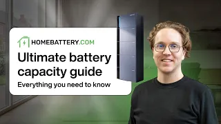 Home Battery Capacity Guide 2026: What Size Battery Do You Need?