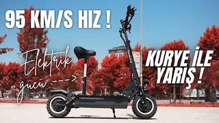 95 Km/s Hız Yapan Elektrikli Scooter! | Yakasuma Cheetah | Motorcu Şaşırdı!
