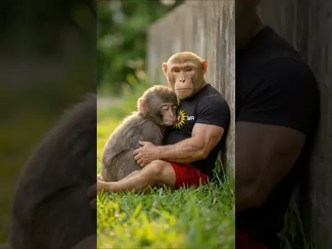 Punch monkey 🐒 found the SURYA❤️🫂