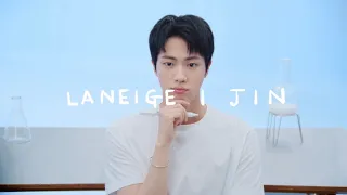 BTS Jin spills his skincare secrets in this exclusive Laneige Interview 👀