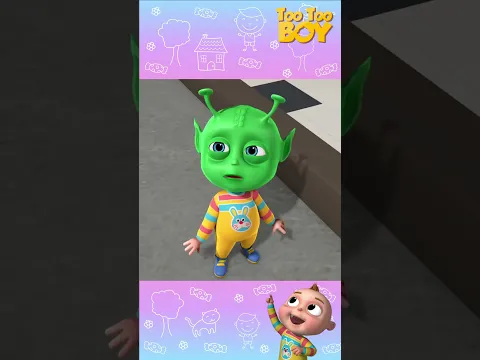 Alien Episode | Animation Shorts For Children | Cartoons For Kids |#youtubeshorts #tootooboy
