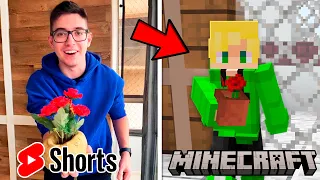 RECRIEI VIDEOS DE YOUTUBERS NO MINECRAFT