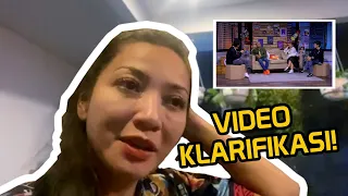 VIDEO KLARIFIKASI !!! JADI YANG SEBENERNYA TUH GINI..