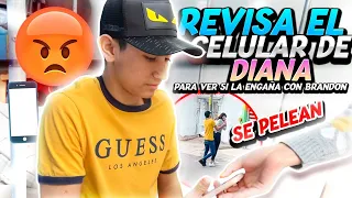 EL CHORE LE CHECA EL CELULAR A DIANA|| Y SE VA LLORANDO SOLA EN CAMION