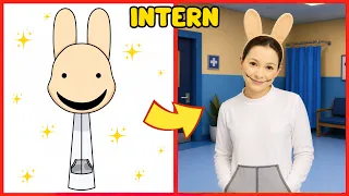 Incredibox Sprunki - Animal Hospital from ROBLOX As Humans In Real Life!