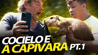 COCIELO VAI GANHAR UMA CAPIVARA DE PRESENTE DO RICHARD! | A CASA DOS BICHOS