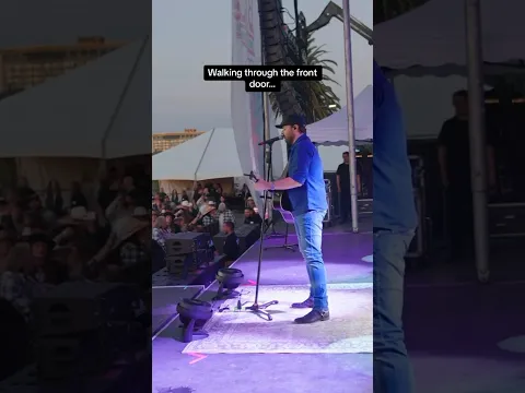 Y’all always seem to know the words to this one 🤔 #countrymusic #tour #ontheroad