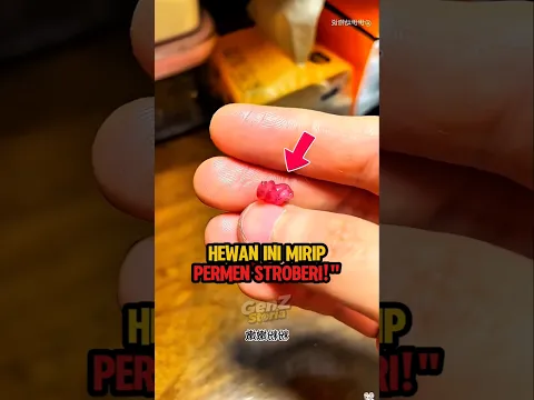 Gadis Ini Menemukan Hewan Mirip Permen Stroberi, Ternyata Hewan Langka Banget! 😱🍓”