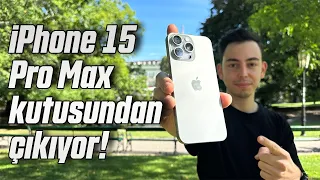 iPhone 15 Pro Max elimde! Artık aynı değil!