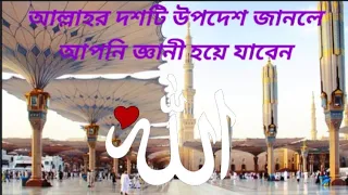 আল্লাহর১০টি উপদেশ জানুন এই ভিডিওটিতে||Learn about the Ten Commandments of Allah in this video.